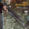 CVLIFE Rifle Bipod, 9-13 Inches, for Hunting & Shooting(M-rail bipod)