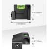 CVLIFE Scope Level Scope Leveling Kit Anti-Cant Scope Bubble Level Improves Accuracy