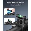 CVLIFE Scope Leveling Kit, Scope Level and Magnetic Bubble Level, Low Profile Lightweight Scope leveling Tool, Optic Scope Leveling Kit, Black
