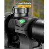 CVLIFE Scope Rings – Precision Scope Mount with Level Bubble for Picatinny Rails – 2 Pieces(High)