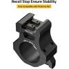 CVLIFE Scope Rings – Precision Scope Mount with Level Bubble for Picatinny Rails – 2 Pieces(High)