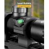 CVLIFE Scope Rings – Precision Scope Mount with Level Bubble for Picatinny Rails – 2 Pieces(Low)
