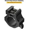 CVLIFE Scope Rings – Precision Scope Mount with Level Bubble for Picatinny Rails – 2 Pieces(Medium)