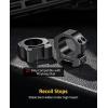 CVLIFE Scope Rings Mount – 7075 Aluminum Precision Scope Rings for Picatinny Rails – 2 Pieces(Medium)