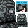 CVLIFE Tactical Backpack Military Army Rucksack 60L Large Assault Pack Detachable Molle Bag