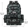 CVLIFE Tactical Backpack Military Army Rucksack 60L Large Assault Pack Detachable Molle Bag