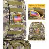 CVLIFE Tactical Backpack Military Army Rucksack 60L Large Assault Pack Detachable Molle Bag(Auriclash)