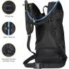 CVLIFE Tactical Hydration Backpack with 3L TPU Water Bladder, Molle Lightweight Large Capacity Water Backpacks for Men Women, Hydration Water Pack for Hiking, Hunting, Camping and Running, Black