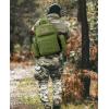 CVLIFE Tactical Sling Bag Backpack for Men Military Shoulder Sling Bag Molle Army Assault Detachable Tactical Bag with Bottle Holder Concealed Carry Daily Day Pack Work Bag for EDC Hiking, Khaki(Green)