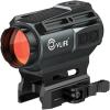 CVLIFE 25mm Large Lens Solar Red Dot Sight, Multi-Reticle Motion Awake Quick-Release Scope, 2 MOA Dot and 70 MOA Circle with Flip Up Covers Optics for Picatinny, IPX7 Waterproof Fogproof(Gray)