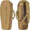 CVLIFE 30” Soft Rifle Case, Rifle Bag Sling Backpack Bag with Padded Shoulder Strap and Lockable Zippers, Molle System for Hunting and Shooting(Flat Dark Earth)