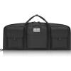 CVLIFE 32″ Soft Rifle Case Ar Pistol Case Gun Case Gun Bag Shotgun Case Sbr Bag Rifle Bag, Sbr Case Ar Pistol Bag with Lockable Zipper for Outdoor Hunting Shooting, Black