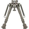 CVLIFE 6-9 Inches Picatinny Bipod Adjustable Spring Return with Picatinny Adapter(Flat Dark Earth)