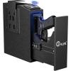 CVLIFE Biometric Gun Safe for Handgun Quick-Access Safety Device with Fingerprint Lock or Key Pad, Gun Lock Box for Home Bedside Nightstand