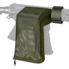 CVLIFE Brass Shell Catcher Cartridge Collector Mesh Heat Resistant Padded Mesh Brass Casing Catcher with Zippered Bottom Quick Release Brass Catcher(green)