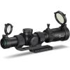 CVLIFE EagleFeather LPVO Rifle Scope with 30mm Cantilever Mount, 5 Levels Red & Green Illumination Reticle, Second Focal Plane Scopes with Zero Reset(1-6×24)