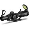 CVLIFE EagleFeather LPVO Rifle Scope with 30mm Cantilever Mount, 5 Levels Red & Green Illumination Reticle, Second Focal Plane Scopes with Zero Reset(1-4×24)