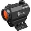 CVLIFE JackalHowl Red Dot Sight, 1x20mm 2 MOA Motion Awake Red Dot with 10 Brightness Settings, IPX7 Waterproof, Compact Optics with Absolute Co-Witness Mount