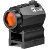 CVLIFE JackalHowl Red Dot Sight, Motion Awake 2 MOA Red Dot Optics, IPX7 Waterproof & Fogproof, 50,000H Battery Life, 1x20mm Compact Red Dot Scope for 21mm Picatinny Rail, Absolute Co-Witness(Black)