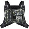 CVLIFE Outdoor Chest Bag for Men, Tactical Chest Pack, Adjustable Running Vest Bag, Lightweight Anti-theft EDC Rig for Hiking(Auriclash)