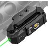CVLIFE Rechargeable Red/Green Laser Sight With Magnetic Port, Low-Profile Compact for Pistol Handgun, Tactical With Ambidextrous Switch
