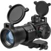 CVLIFE Red Green Dot Scope Reflex Sight for 20mm Cantilever Mount(Black)