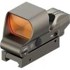 CVLIFE Reflex Sight, 1x28x40mm Red Dot Sight, 4 Adjustable Reticles Sight for 20mm Picatinny Rail, Red Dot Optics, Absolute Co-Witness(Gray)