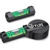 CVLIFE Scope Level Scope Leveling Kit with Magnetic Bases High Visibility Bubble Level with Strong Metal Structure for Optics Accessories Leveling System