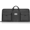 CVLIFE Soft Rifle Case 28 inch Gun Bag Pistol Case, Gun Cases for Rifles and Shotguns, Rifle Bag with Lockable Zipper for Outdoor Hunting Shooting(Black)