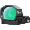 CVLIFE WolfCovert Motion Awake 6 MOA Pistol Red/Green Dot Sight for RMR, 1.1″ Large Lens Red Dot Scope for Full-Sized Pistols, Open Reflex Optics Sight with Adapter for MOS & 21MM Picatinny(Green Dot)