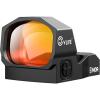CVLIFE WolfCovert Motion Awake 6 MOA Pistol Red/Green Dot Sight for RMR, 1.1″ Large Lens Red Dot Scope for Full-Sized Pistols, Open Reflex Optics Sight with Adapter for MOS & 21MM Picatinny(Red Dot)