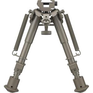 CVLIFE 6-9 Inches Picatinny Bipod Adjustable Spring Return with Picatinny Adapter(Flat Dark Earth)