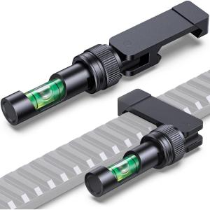 CVLIFE Fold Away Scope Leveling Kit – Precision Scope Leveling Tool with Picatinny Anti-Cant Bubble Level