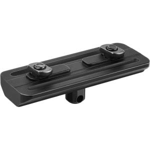 CVLIFE M-Rail Bipod Adapter Bipod Mount Sling Stud 4 T-Nuts 4 Screws and 1 Wrench (Flat Dark Earth)(Black)