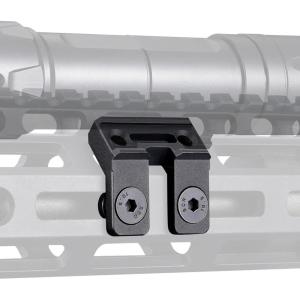 CVLIFE M-Rail Mount for Tactical Flashlight, 45 Degree Compatible with M300/M600 Series