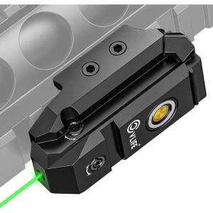 CVLIFE Rechargeable Red/Green Laser Sight With Magnetic Port, Low-Profile Compact for Pistol Handgun, Tactical With Ambidextrous Switch