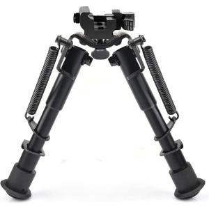 CVLIFE Rifle Bipod, 6-9 Inches Picatinny Bipod with Quick Release Adapter