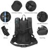 CVLIFE Tactical Hydration Pack 3L – Lightweight Water Bag With Bladder for Men Women, Heavy Duty Molle Backpack for Hiking, Cycling, Running, Hunting(Black)
