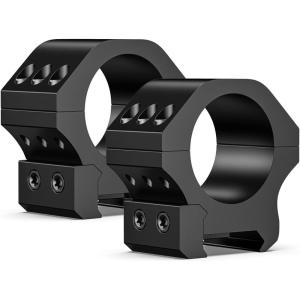CVLIFE 30mm Scope Rings Mount- Precision Rifle Scope Mount for Picatinny Rails – 2 Pieces(Low)