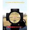 CVLIFE 1-10×24 LPVO Rifle Scope with 30mm Cantilever Mount, Illuminated BDC Reticle Scope with Generous Eye Relief for 1-10X