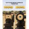 CVLIFE 1X22X33 Red Green Dot Sight and 3X Magnifier Combo, Motion Awake Multi-Reticle Circle Dot Open Reflex Sight with Flip-to-Side Magnifier, Absolute Co-Witness Mount for 21MM Picatinny