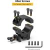 CVLIFE Precision 1 Inch Dovetail Scope Rings with 1 Stop Pin – Fit 11mm and 3/8 inch Dovetail Rail – 2 Pieces(Medium)