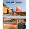 CVLIFE WolfCloak Motion Awake Red Dot Sight for RMR Footprint, 2 MOA Reflex Sight for Full-Sized Pistols, 1500G Shockproof Optics Scope with 0.33″ Low Profile, Adapter for Glock MOS and 21mm Picatinny