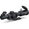 CVLIFE 1-10×24 LPVO Rifle Scope with 30mm Cantilever Mount, Illuminated BDC Reticle Scope with Generous Eye Relief for 1-10X