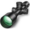 CVLIFE BearPower 3-18×50 FFP Scope – First Focal Plane Scope with MOA Illuminated Reticle, Zero Stop, Zero Reset, Parallax Adjustment – 30mm Tube with Scope Rings
