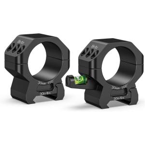 CVLIFE 30mm Scope Rings – Precision Scope Mount with Integrated Level Bubble for Picatinny and More Rails – 2 Pieces(Medium)