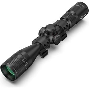 CVLIFE EagleFeather 3-9×40 AO Rifle Scope for Hunting – Red and Green Illuminated Mil-Dot Reticle – 1-inch Tube SFP Rifle Scope with 20mm Scope Rings