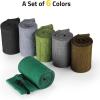CVLIFE 6-Pack Gun Socks for Rifles & Shotguns, 54″ x 4″ Silicone Treated Knit Rifle Socks, Gun Sleeve Rifle Accessories for Storage Hunting and Shooting, Flexible Fit with or Without Scopes