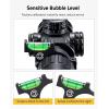 CVLIFE Scope Level and Scope Rings for 30mm Tubes Anti-cant 30mm Scope Bubble Level 1 Inch Ring Center Height Scope Mount Compatible with Picatinny Rails Aluminum Alloy