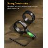 CVLIFE Scope Level with Plastic Reducer Ring Fits 30mm/34mm Scope Tubes Anti-cant Scope Leveling Kit Low-profile Bubble Level Tool
